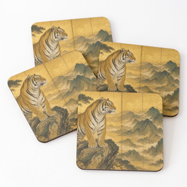 Item preview, Tiger in Mountains designed and sold by Artnovalty.redbubble.com.