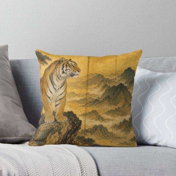 Item preview, Tiger in Mountains designed and sold by Artnovalty.redbubble.com.