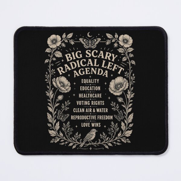 Item preview, Radical Left Agenda Political, Equality Justice Climate Rights, Funny Liberal Democrat Satire, Activist Gift designed and sold by Cchotlan.