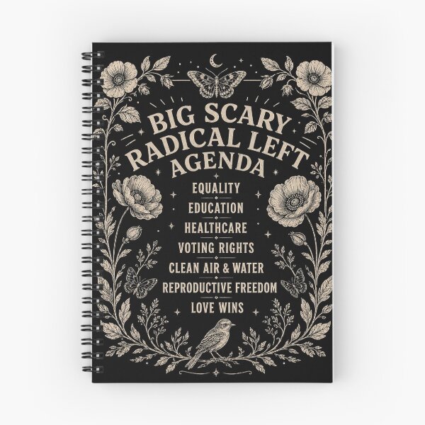 Item preview, Radical Left Agenda Political, Equality Justice Climate Rights, Funny Liberal Democrat Satire, Activist Gift designed and sold by Cchotlan.