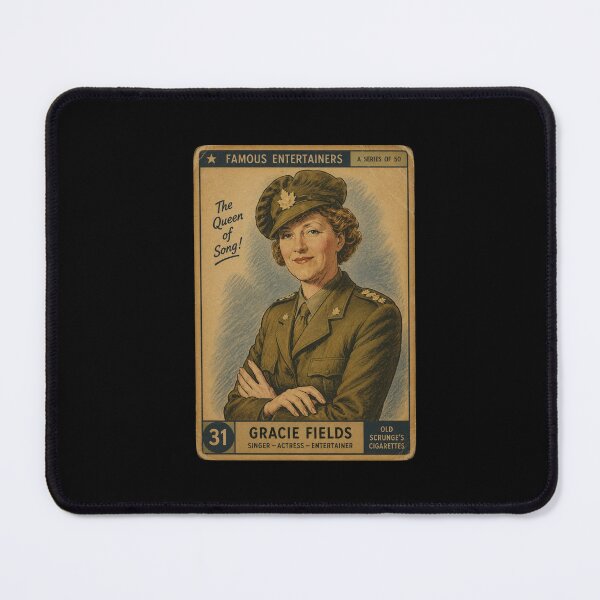Item preview, Gracie Fields - Trading Card designed and sold by halibutgoatramb.