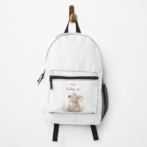 Item preview, Cute Koala with Keeping Looking Up Quote designed and sold by Birdsong Blessings.