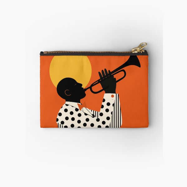 Item preview, Minimalist Trumpet Player Wall Art | Bold Jazz Music Print | Mid-Century Modern Musician Poster | Contemporary Brass Instrument Decor designed and sold by Studio pod Burom.