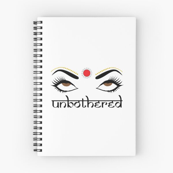 Item preview, Unbothered Desi Girl Funny Quote Slogan designed and sold by alltheprints.