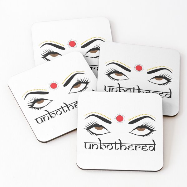 Item preview, Unbothered Desi Girl Funny Quote Slogan designed and sold by alltheprints.