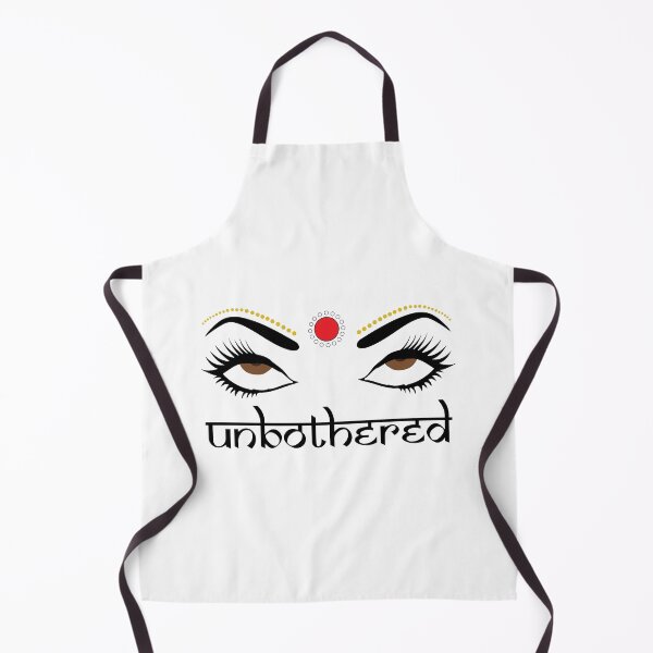 Item preview, Unbothered Desi Girl Funny Quote Slogan designed and sold by alltheprints.