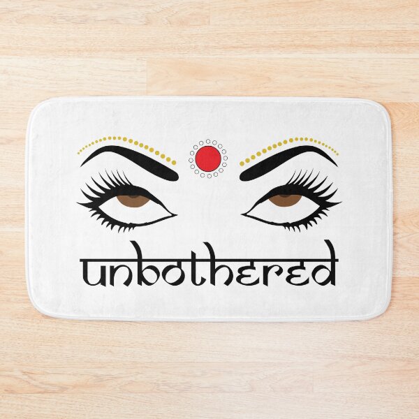 Item preview, Unbothered Desi Girl Funny Quote Slogan designed and sold by alltheprints.