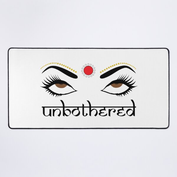 Item preview, Unbothered Desi Girl Funny Quote Slogan designed and sold by alltheprints.