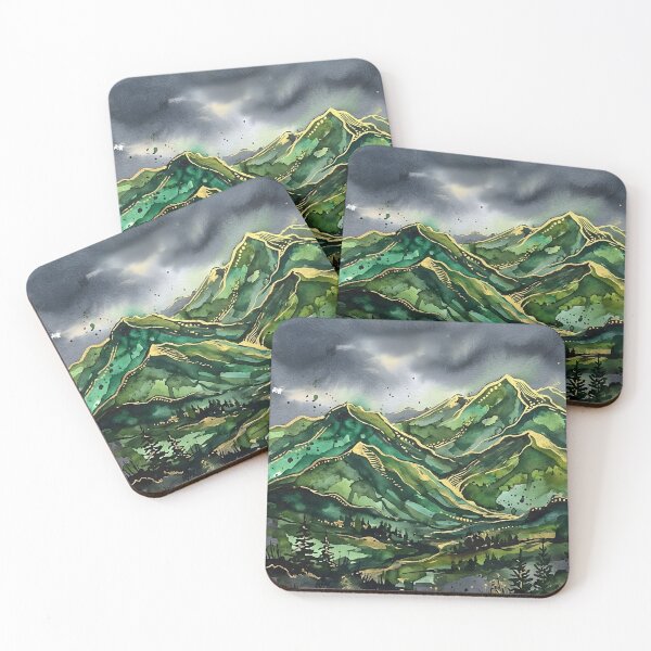 Item preview, Green Mountains  designed and sold by GraphicsClub.