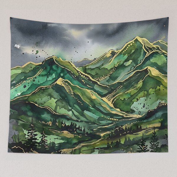 Item preview, Green Mountains  designed and sold by GraphicsClub.