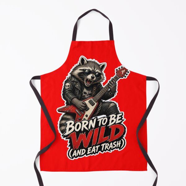Item preview, Born To Be Wild Jimothy Raccoon Biker Guitar Meme designed and sold by GraphixKing999.