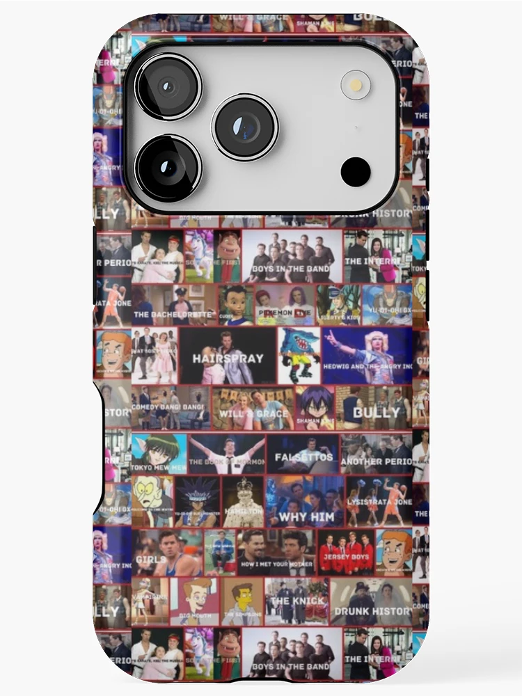 Thumbnail 1 of 4, iPhone Case, Andrew Rannells Roles designed and sold by Alaina Fritzinger.