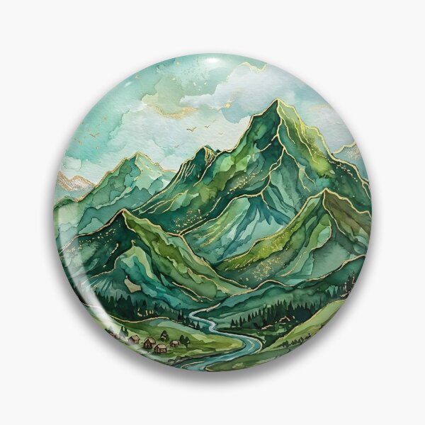 Item preview, Green Mountains  designed and sold by GraphicsClub.