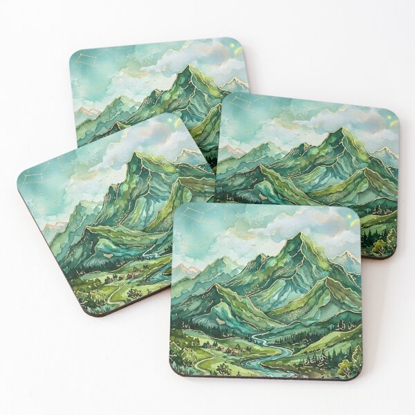 Item preview, Green Mountains  designed and sold by GraphicsClub.