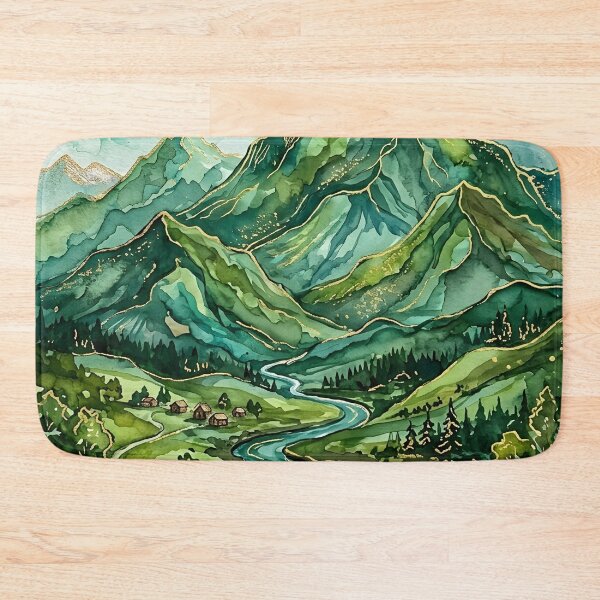 Item preview, Green Mountains  designed and sold by GraphicsClub.