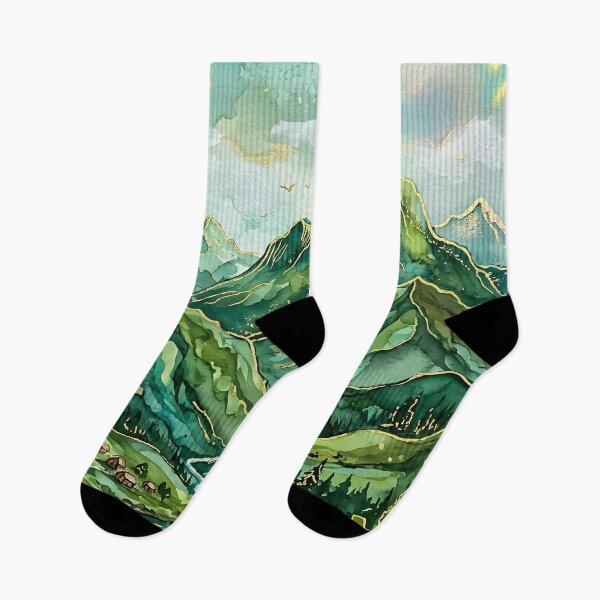 Item preview, Green Mountains  designed and sold by GraphicsClub.