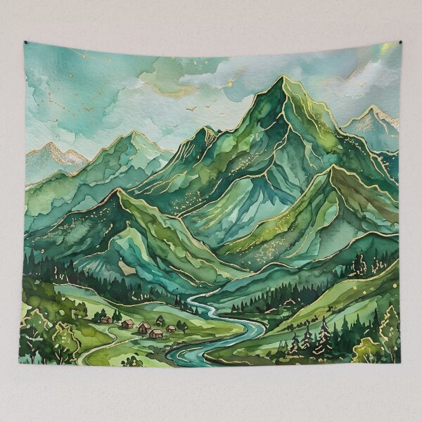 Item preview, Green Mountains  designed and sold by GraphicsClub.