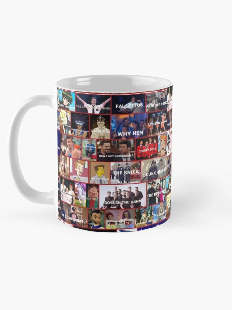 Thumbnail 5 of 6, Coffee Mug, Andrew Rannells Roles designed and sold by Alaina Fritzinger.