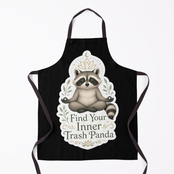 Item preview, Find Your Inner Trash Panda Jimothy Raccoon Yoga Meme designed and sold by GraphixKing999.