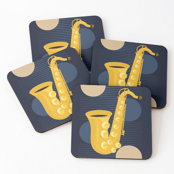 Item preview, Bauhaus Saxophone Print | Mid Century Modern Geometric Jazz Illustration | Abstract Retro Music Design designed and sold by Studio pod Burom.