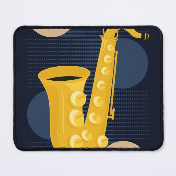 Item preview, Bauhaus Saxophone Print | Mid Century Modern Geometric Jazz Illustration | Abstract Retro Music Design designed and sold by Studio pod Burom.