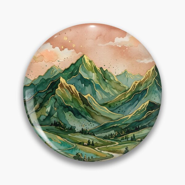 Item preview, Green Mountains  designed and sold by GraphicsClub.