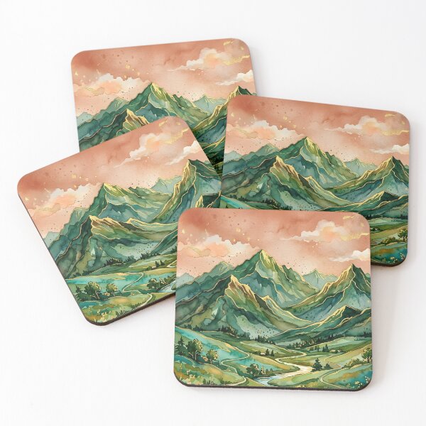 Item preview, Green Mountains  designed and sold by GraphicsClub.