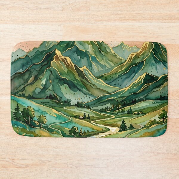 Item preview, Green Mountains  designed and sold by GraphicsClub.