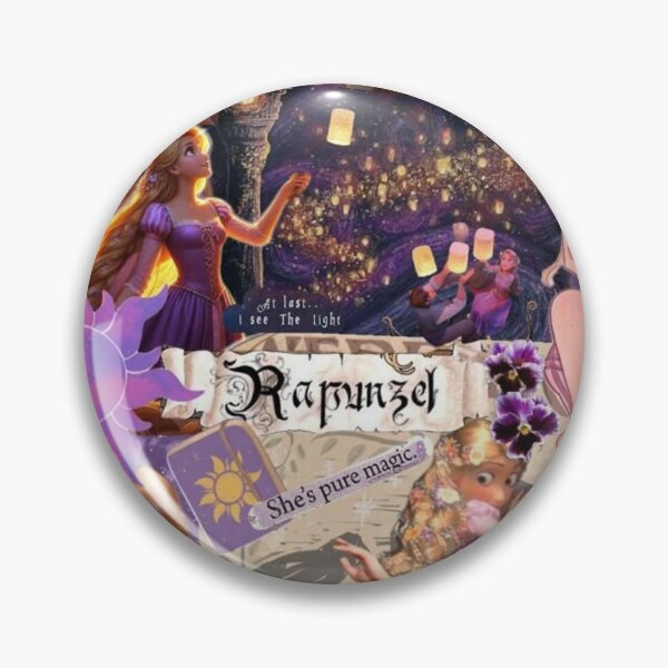 Item preview, Rapunzel Tangled Purple Aesthetic Dreamy Princess Collage designed and sold by lilacWhim.