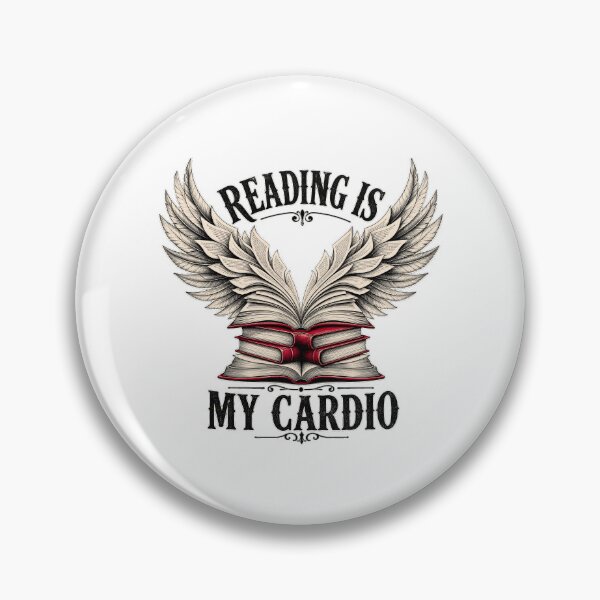 Item preview, Reading Is My Cardio — Funny Book Lover Winged Books Shirt designed and sold by Uglyandcute.