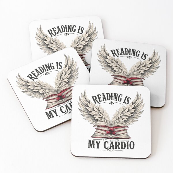 Item preview, Reading Is My Cardio — Funny Book Lover Winged Books Shirt designed and sold by Uglyandcute.