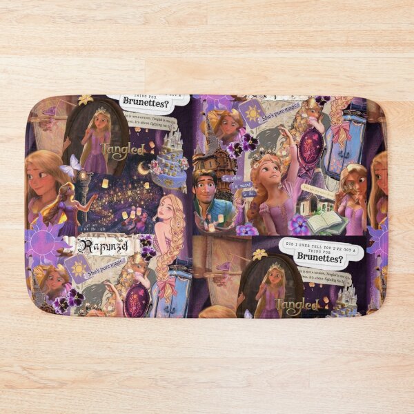 Item preview, Rapunzel Tangled Purple Aesthetic Dreamy Princess Collage designed and sold by lilacWhim.