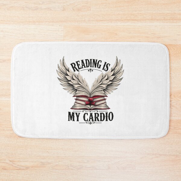 Item preview, Reading Is My Cardio — Funny Book Lover Winged Books Shirt designed and sold by Uglyandcute.