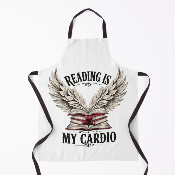 Item preview, Reading Is My Cardio — Funny Book Lover Winged Books Shirt designed and sold by Uglyandcute.