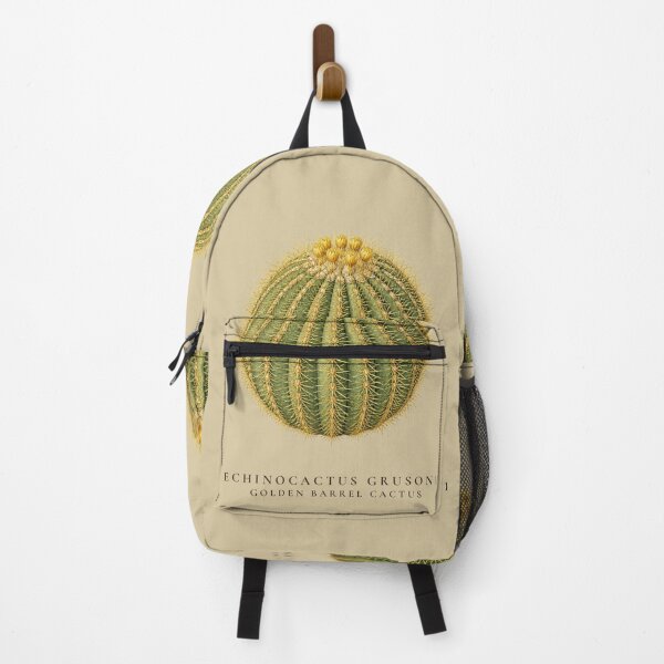Item preview, Golden Barrel Cactus Vintage Botanical Illustration Echinocactus Grusonii designed and sold by Panom Suavichien.