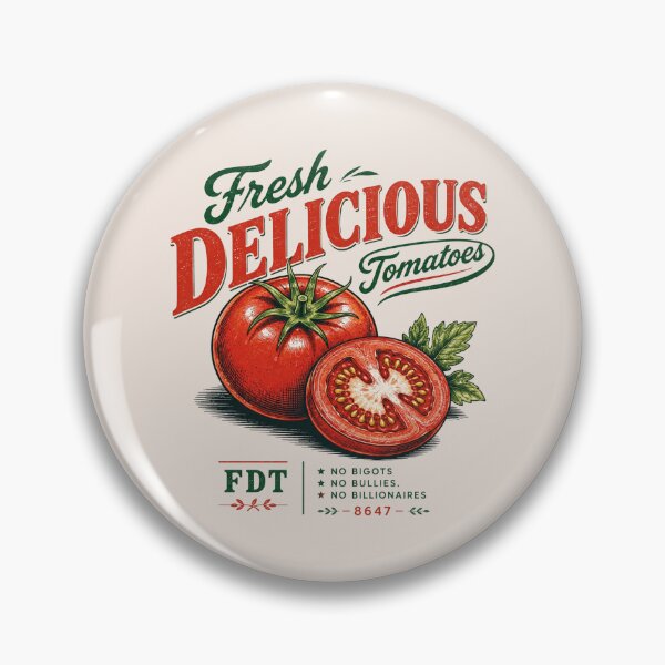 Item preview, FDT, Fresh Delicious Tomatoes, Funny Political, Subtle Anti Trump, Gift For Gardener designed and sold by Cchotlan.