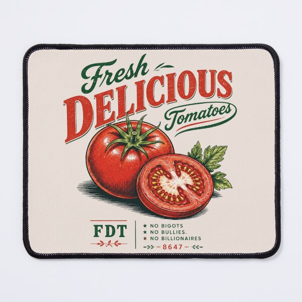 Item preview, FDT, Fresh Delicious Tomatoes, Funny Political, Subtle Anti Trump, Gift For Gardener designed and sold by Cchotlan.