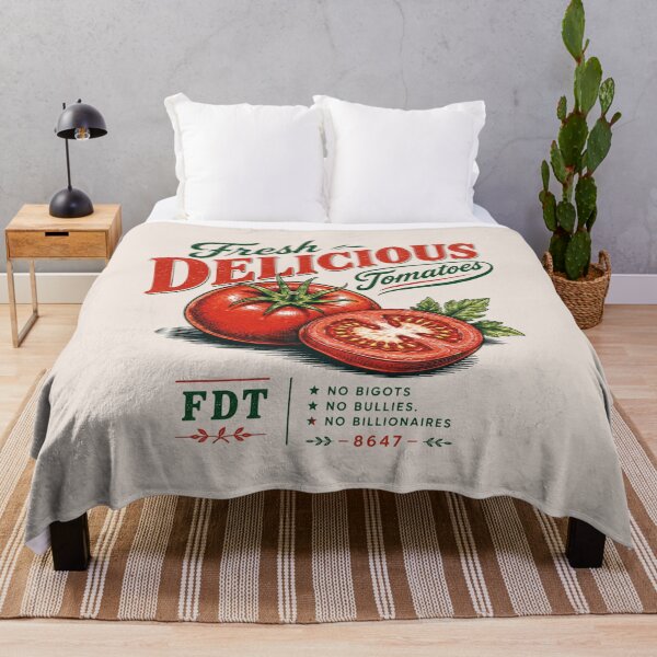 Item preview, FDT, Fresh Delicious Tomatoes, Funny Political, Subtle Anti Trump, Gift For Gardener designed and sold by Cchotlan.