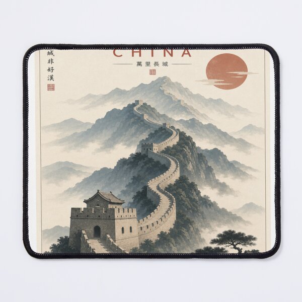 Item preview, Great Wall of China designed and sold by Artnovalty.redbubble.com.