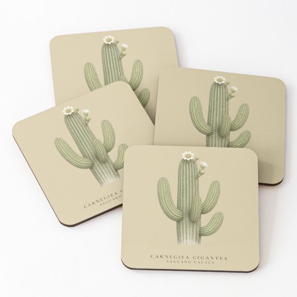 Item preview, Saguaro Cactus Vintage Botanical Illustration Carnegiea Gigantea designed and sold by Panom Suavichien.