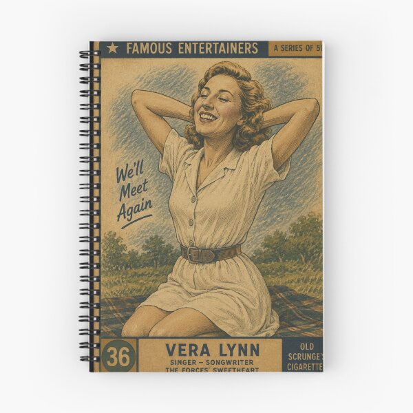 Item preview, Vera Lynn - Trading Card designed and sold by halibutgoatramb.