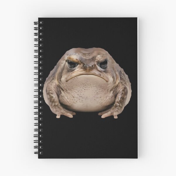 Item preview, Grumpy Toad Sitting On White Background designed and sold by Linework Studio.