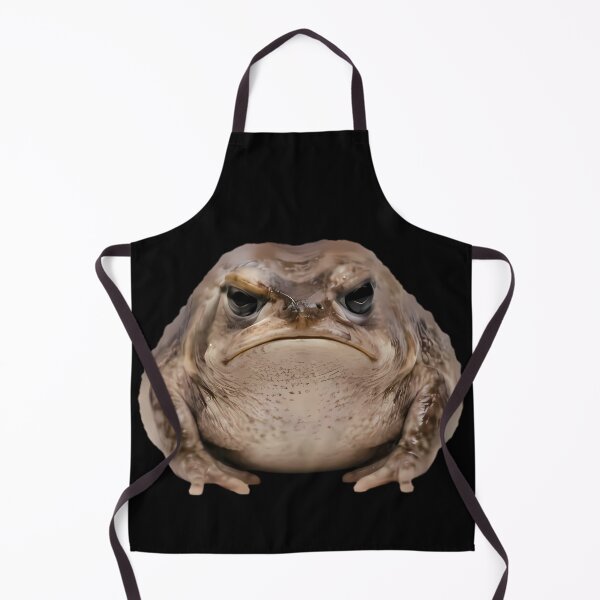 Item preview, Grumpy Toad Sitting On White Background designed and sold by Linework Studio.