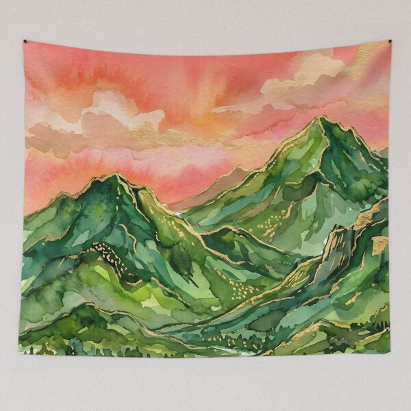 Item preview, Green Mountains  designed and sold by GraphicsClub.