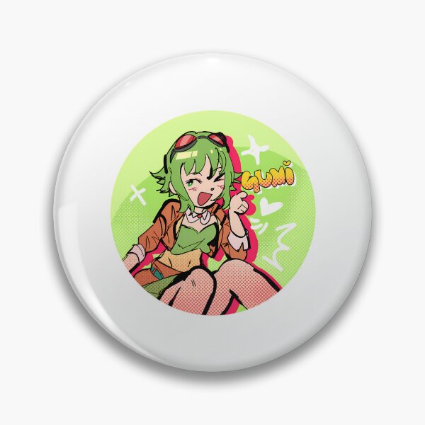 Item preview, Vocaloid Gumi Badge designed and sold by briggscoronad.