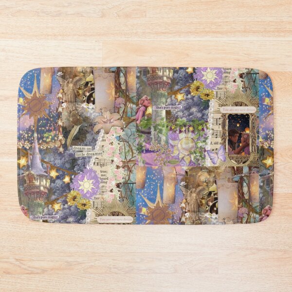 Item preview, Rapunzel Tangled Dreamy Purple Aesthetic Collage | Princesscore designed and sold by lilacWhim.