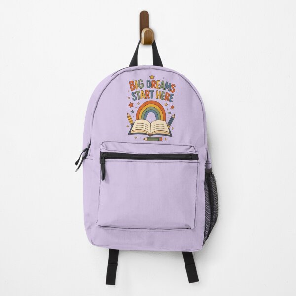 Item preview, Big Dreams Start Here School Rainbow designed and sold by junkydotcom.
