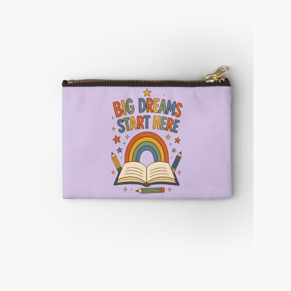 Item preview, Big Dreams Start Here School Rainbow designed and sold by junkydotcom.