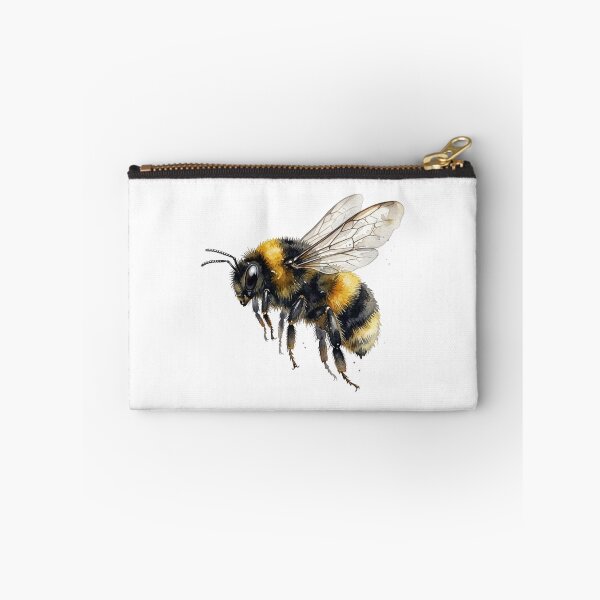 Item preview, Vintage Watercolor Bumble Bee Botanical Illustration for Beekeeper and Nature Lover designed and sold by raedattia.