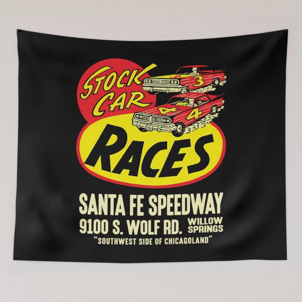 Item preview, Stock Car Races - Santa Fe Speedway Willow Springs. designed and sold by SandyJackso.